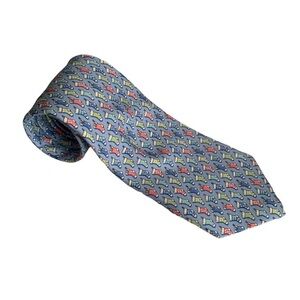 Vineyard Vines Men’s Tie Colorful Christmas Stocking Pattern 3.5” x 57.5” USA